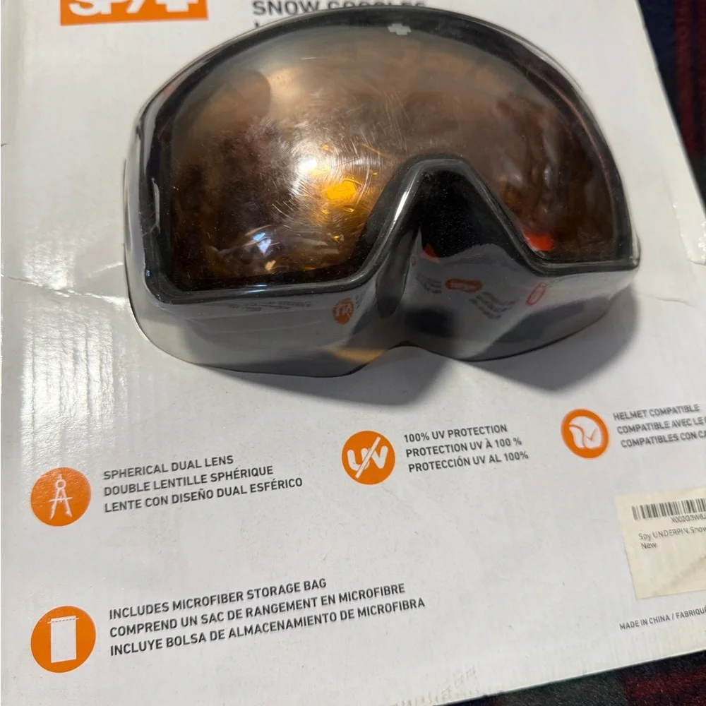 Spy optic underpin snow googles S